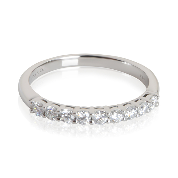 Tiffany & Co. Jewelry - Tiffany & Co. Platinum Diamond Tiffany Forever Band